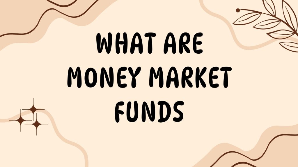 What are money market funds