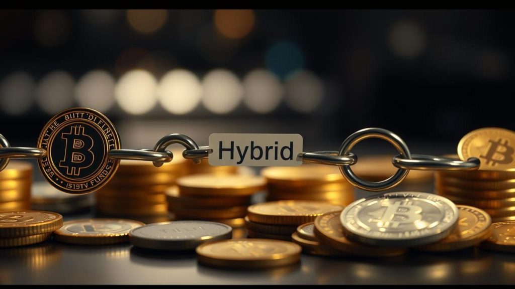 Hybrid funds investment in stocks, bonds, and other securities to ensure an optimum investment plan.