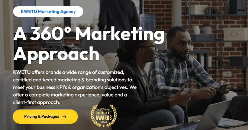 This is an image of an online digital marketing agency